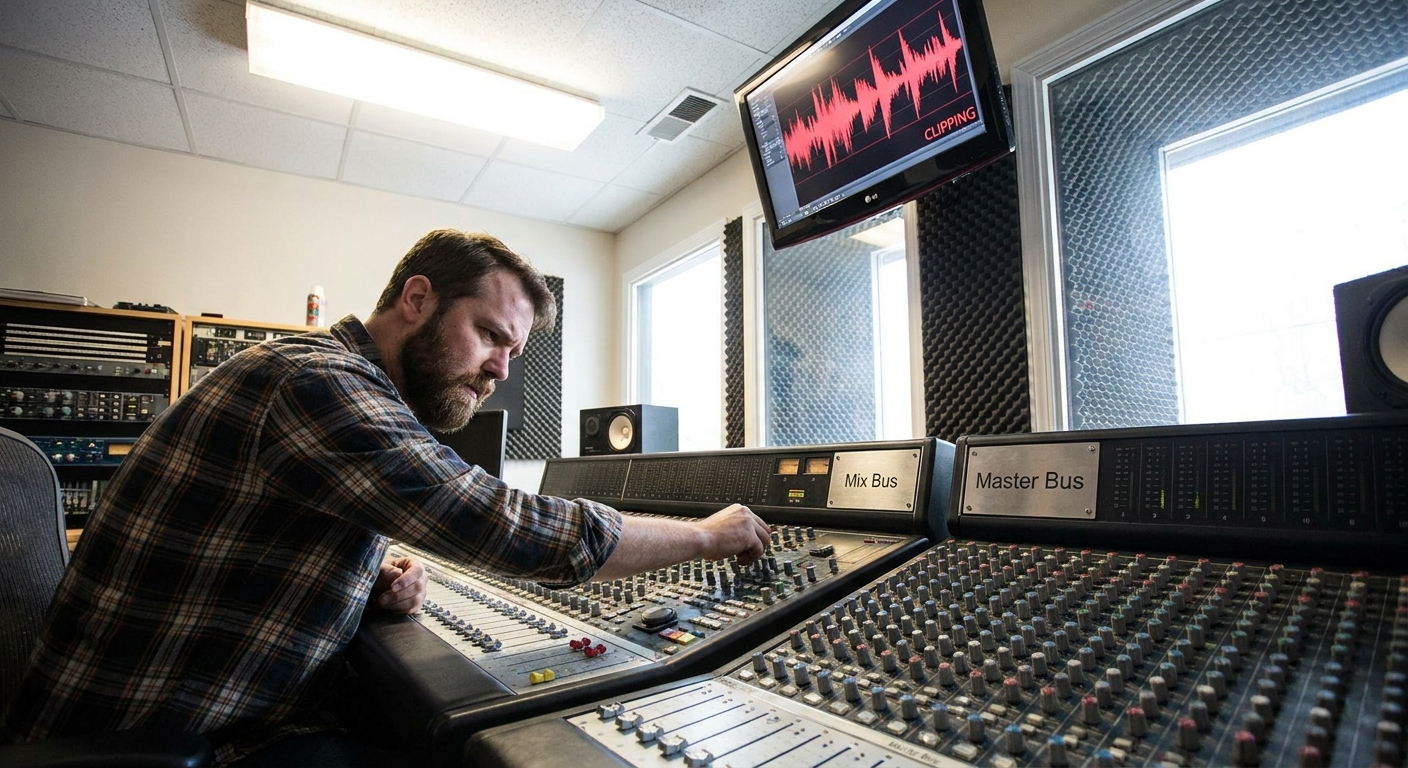 Battle of the Buses: Mix-Bus vs. Mastering-Bus Processing (And How Not to Ruin Your Track)