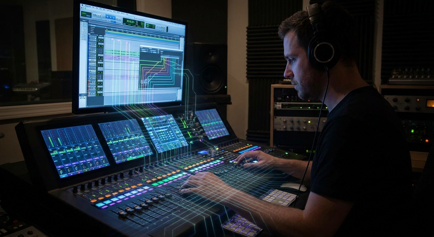 Deep Signal Flow: How to Think Like a Mix Console Inside Any DAW