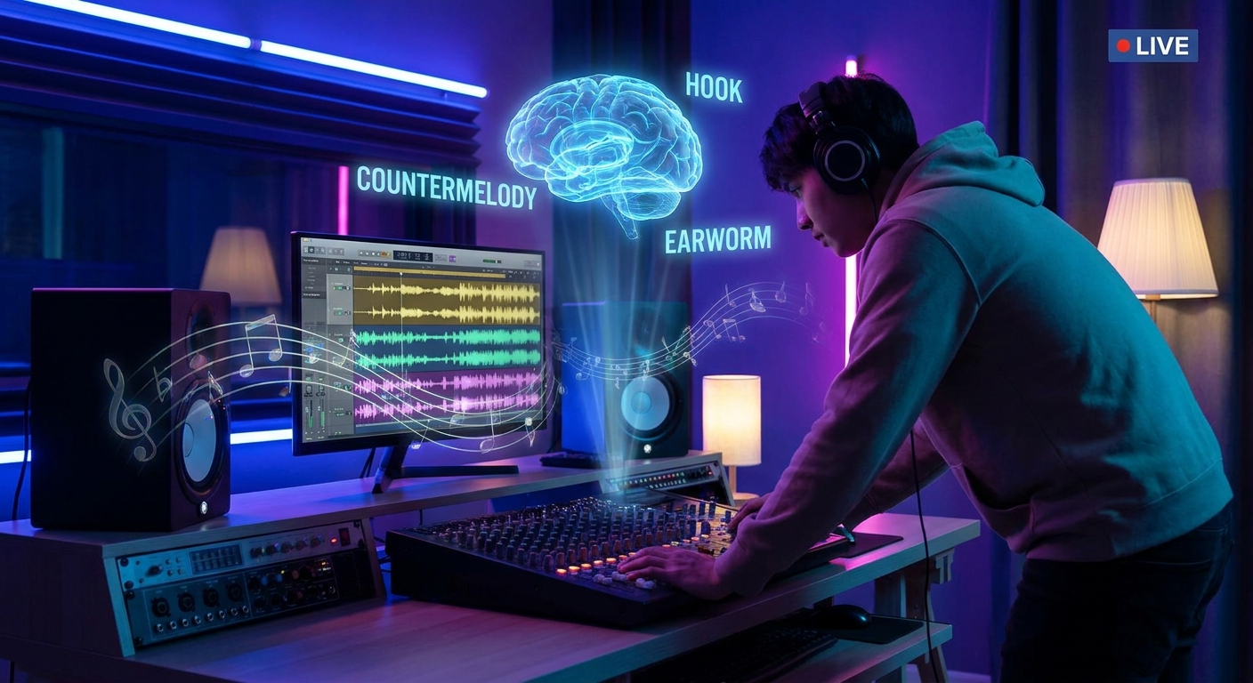 Melody Engineering: A Producer’s Guide to Hooks, Countermelodies, and Earworm Design